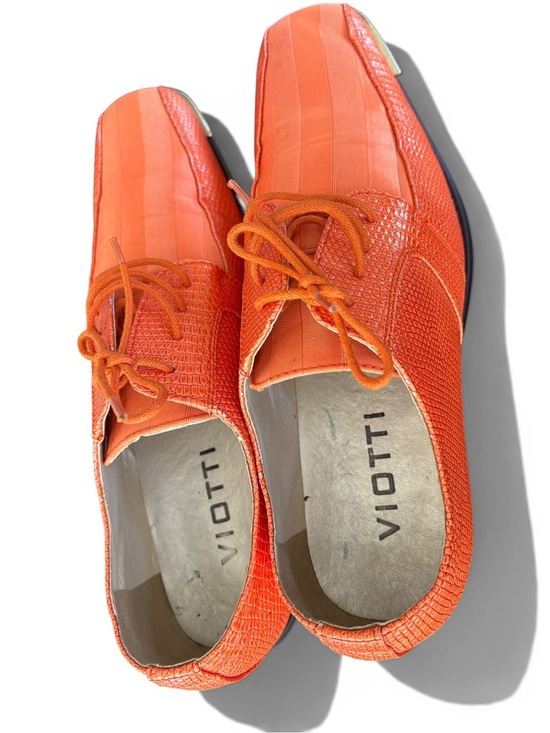 Viotti Orange Men\'s Lace-Up Derby Shoes main image 5